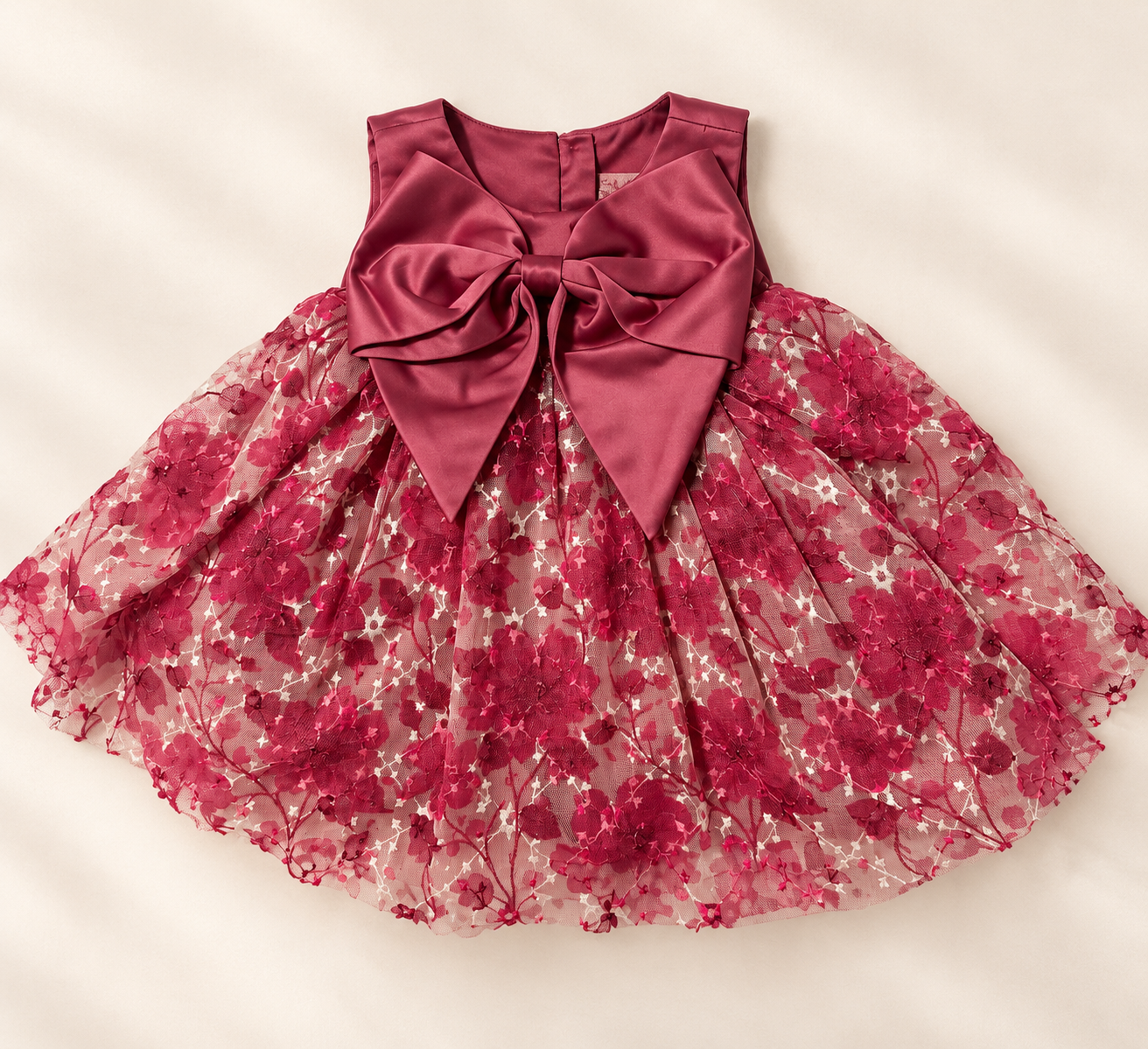 Bow Tulle Dress